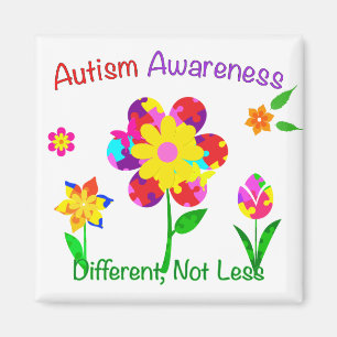 Íman Flores de Sensibilização Autismo