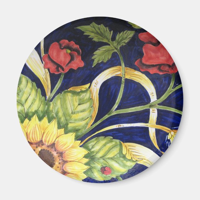 Íman Flores de Toscânia 2 MAGNET (Frente)