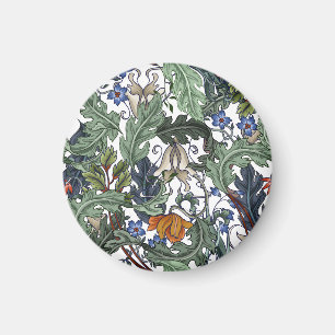 Íman Flores, deco de arte, moderno, sem costura.