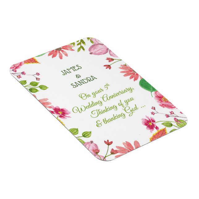 Íman Flores do 5 religioso (Lado Direito)