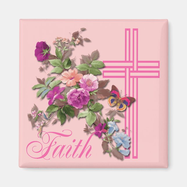 ÍMAN FLORES E FÉ (Frente)