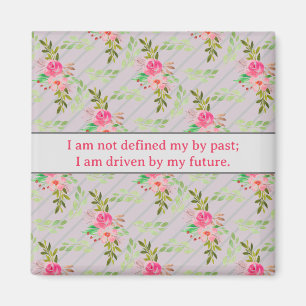 Íman Flores E Folhas De Afirmação