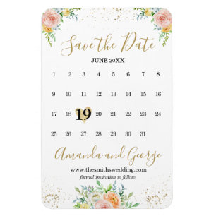 Íman Flores e ouro da imã salve a data do calendário