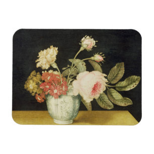 Íman Flores em um jato de arejamento (óleo no painel)