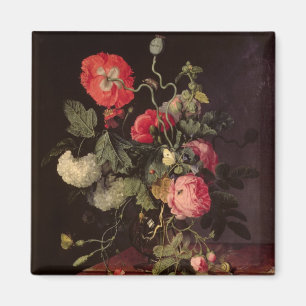 Íman Flores em um vaso de vidro, 1667
