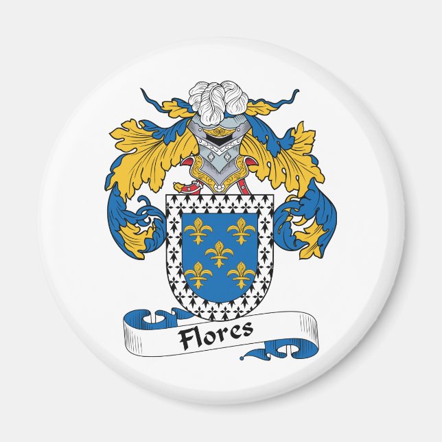 Íman Flores Family Crest (Frente)