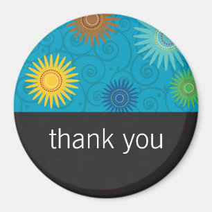 Íman Flores Funky no ímã do Aqua