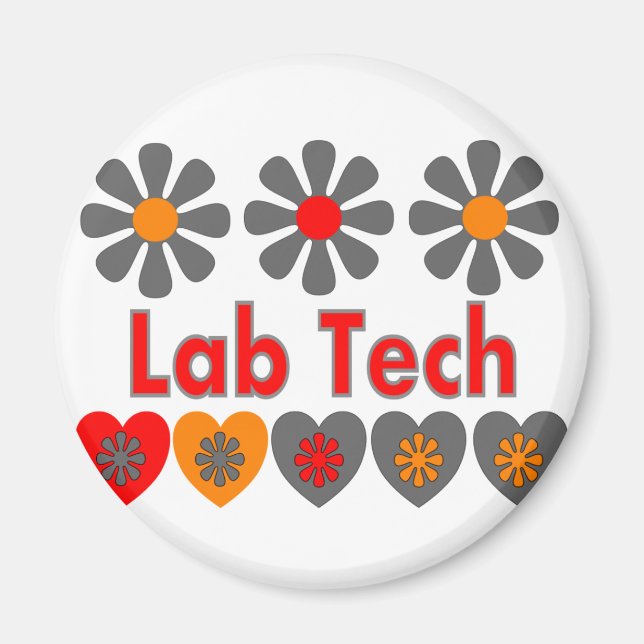 Íman Flores Lab Tech RETRO (Frente)