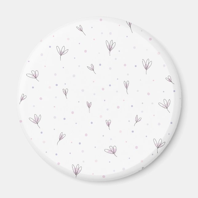 Íman Flores Lilac (Frente)