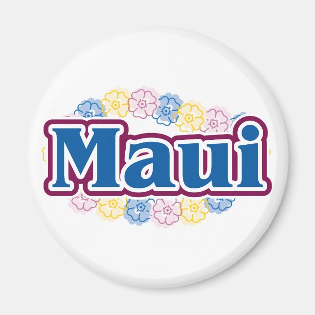 Íman Flores Maui (Frente)