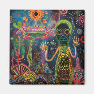 Íman Flores Psicodélicas Cirúrgicas Trippy