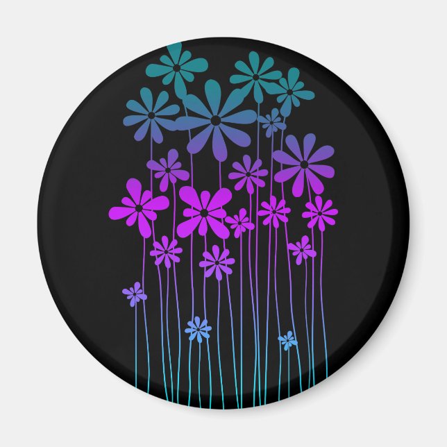 Íman Flores Retro (Frente)