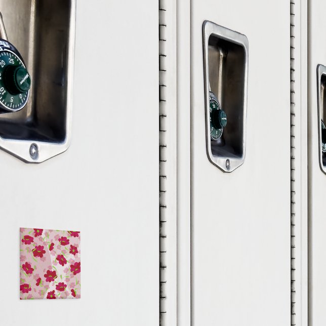 Íman Flores rosa e vermelha - Floral (In Situ (Locker))