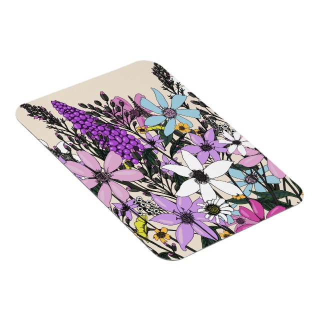 Íman Flores Silvestres de Verão (Lado Direito)