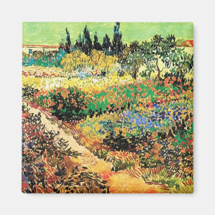 Íman Florescendo Jardim com Caminho, Vincent van Gogh