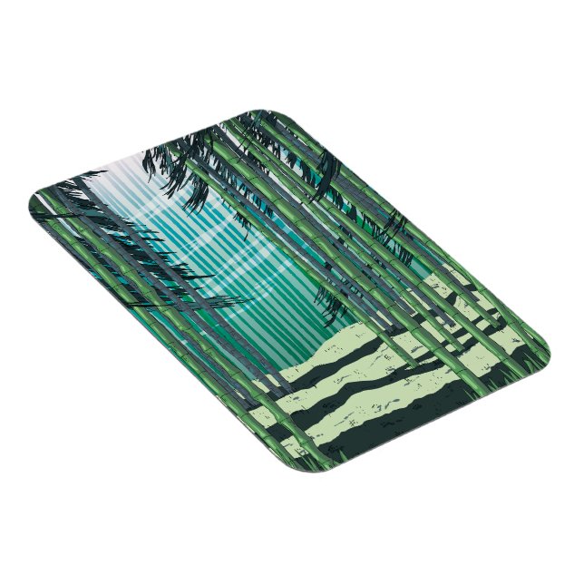 Íman Floresta Bamboo (Lado Direito)