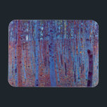 Íman Floresta Beech por Gustav Klimt, Vintage Art Nouve<br><div class="desc">Beech Forest (1902), de Gustav Klimt, é uma pintura típica de paisagem de belas artes vitoriana simbolismo da era vitoriana que apresenta uma cena natural. Uma floresta escura com faia e folhas à noite. Sobre o artista: Gustav Klimt (1862-1918) era um pintor simbolista austríaco e um dos membros mais proeminentes...</div>