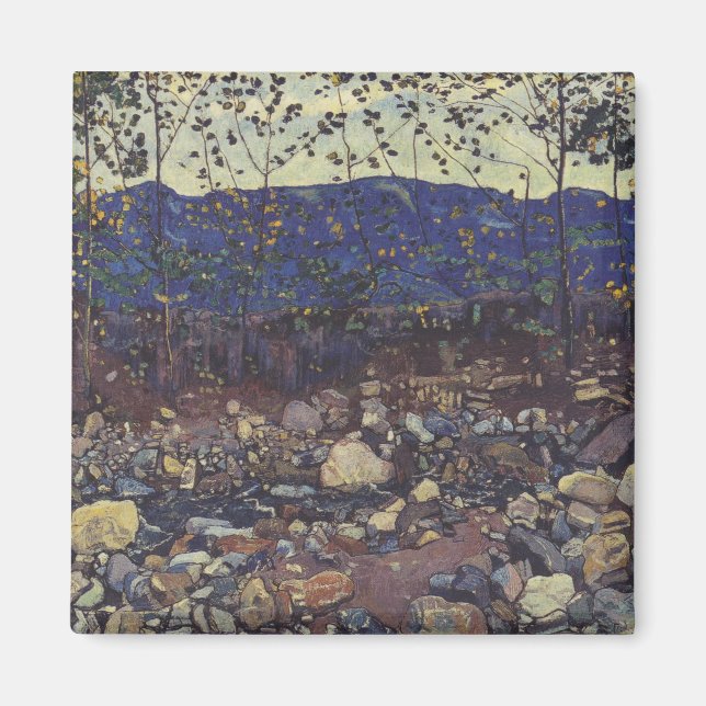 Íman Floresta Brook em Leissigen, Suiça (Paisagem) (Frente)