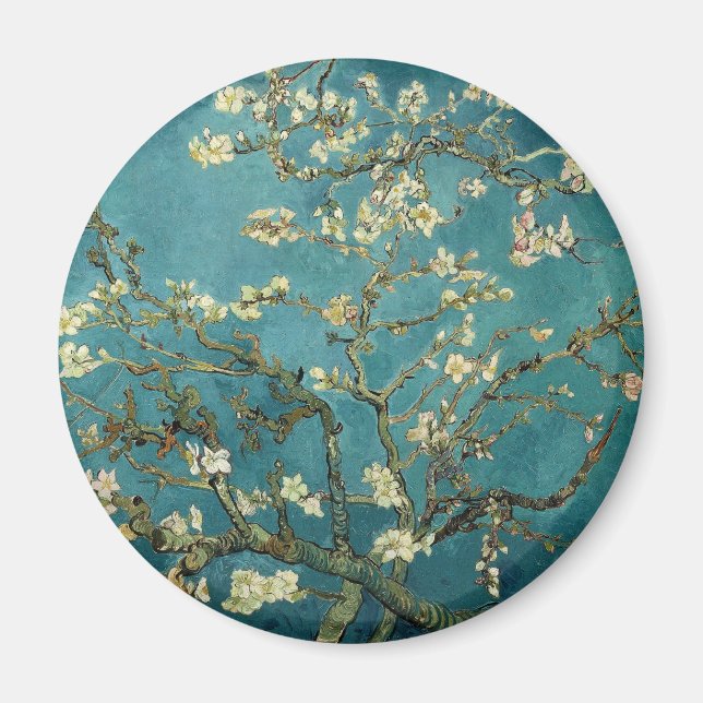 Íman Floresta de Amêndoa, Vincent van Gogh. (Frente)