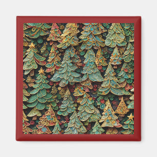 Íman Floresta de Árvore de Natal Whimsey