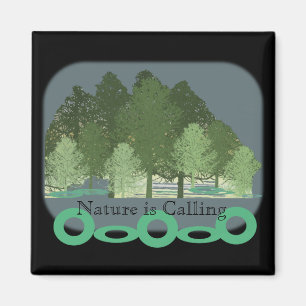 Íman Floresta de Árvores da Natureza Ímã