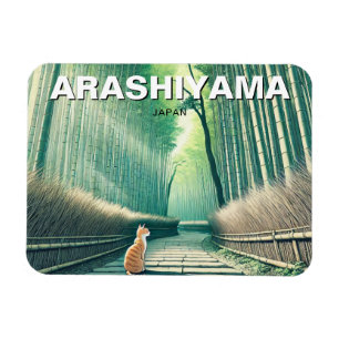 Íman Floresta de bambu no Japão de Arashiyama