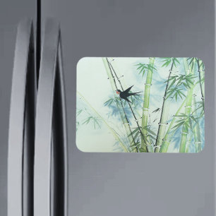 Íman Floresta de Bambu - verde