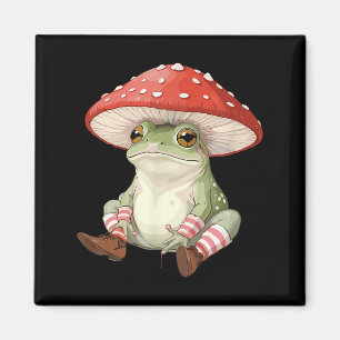 Íman Floresta de Cogumelo de Sapo Natureza Estética Cot