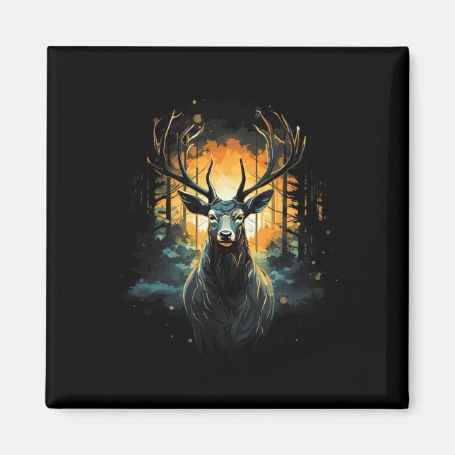 Íman Floresta de Vencimento Selvagem 3 (Frente)