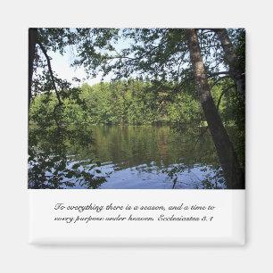 Íman Floresta do lago Ecclesiastes da estação