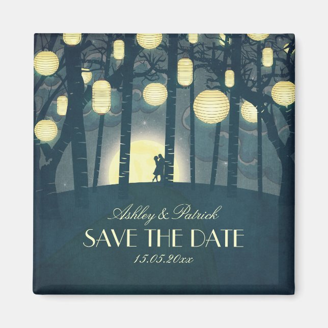 Íman Floresta dos Sonhos dos Lanternas de Desejo (Frente)