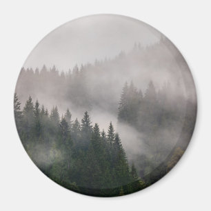 Íman Floresta enevoada nas montanhas