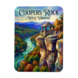 Íman Floresta Estadual Coopers Rock West Virginia