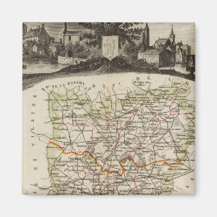 Íman Floresta, limites distritais