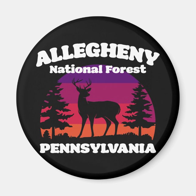 Íman Floresta Nacional Alegrete (Frente)
