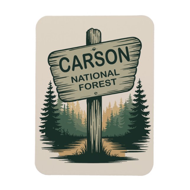 Íman Floresta Nacional Carson Novo México (Vertical)
