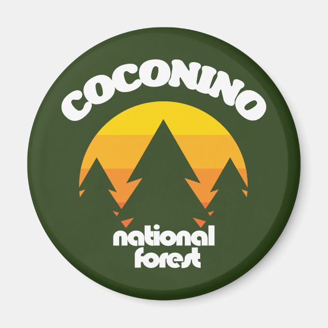 Íman Floresta Nacional Coconino (Frente)