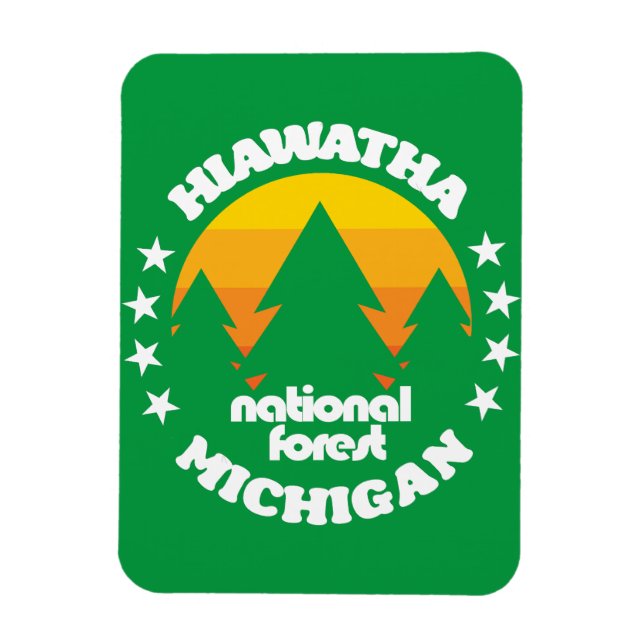 Íman Floresta Nacional Hiawatha (Vertical)