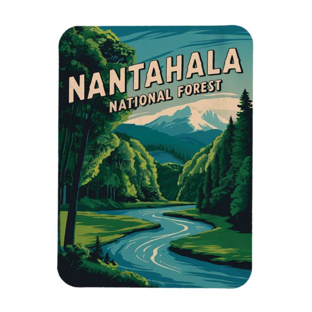 Íman Floresta Nacional Nantahala (Vertical)
