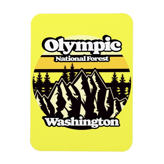 Íman Floresta Nacional olimpiadas, Washington (Vertical)