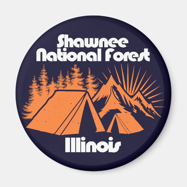 Íman Floresta Nacional Shawnee (Frente)