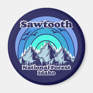 Íman Floresta Nacional Vintage Sawtooth