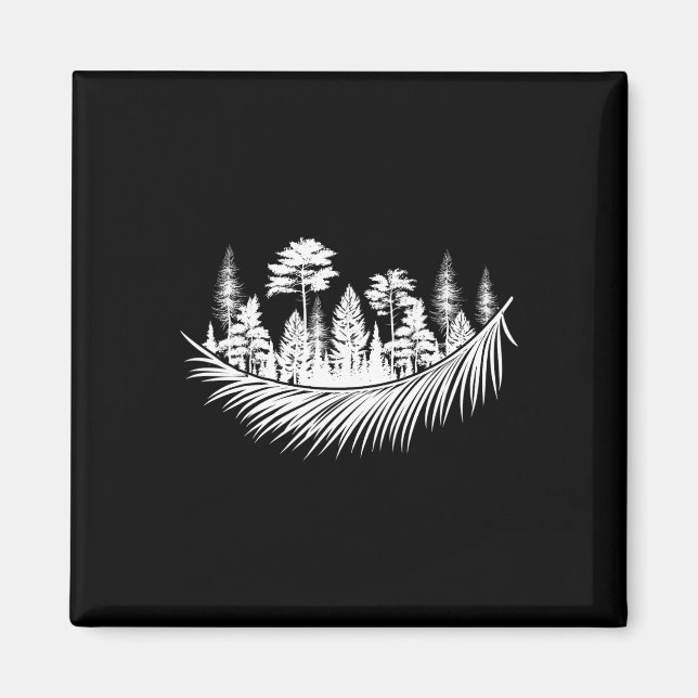 Íman Floresta Natureza Plantas Árvores Acampamento Cami (Frente)