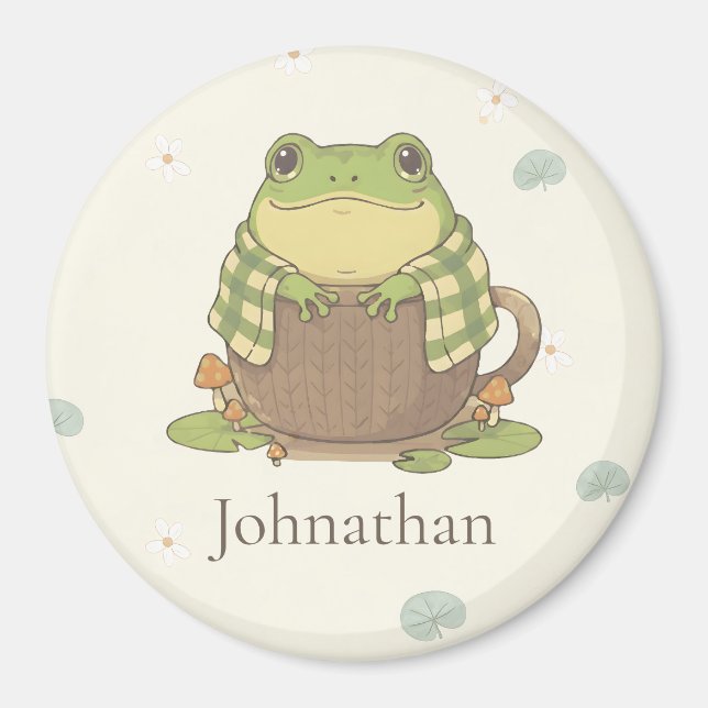 Íman Floresta Personalizada Conheça Zochi (Frente)