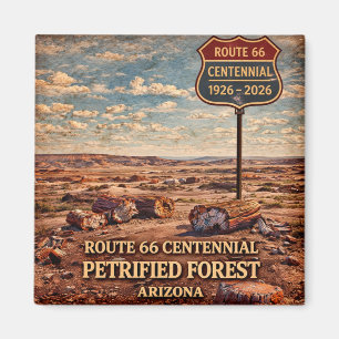Íman Floresta Petrificada do Arizona Centenário 1926-20