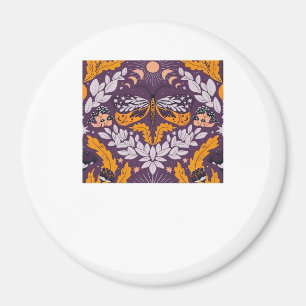 Íman Florestas De Borboleta Whimsigoth - Roxo, Lavanda