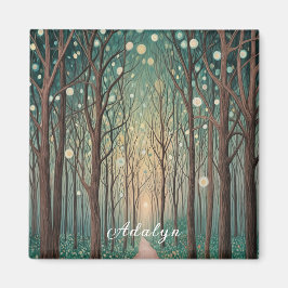 Íman Florestas Phantoms: Luzes Flutuantes na Madeira No