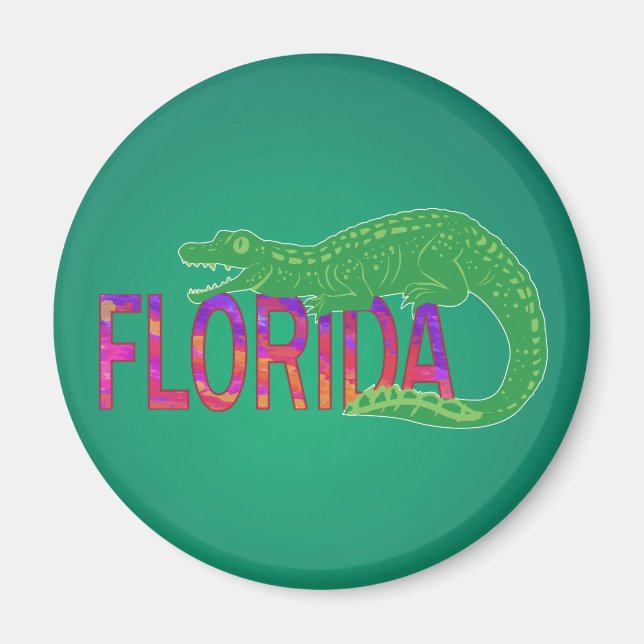 Íman Flórida Alligator (Frente)
