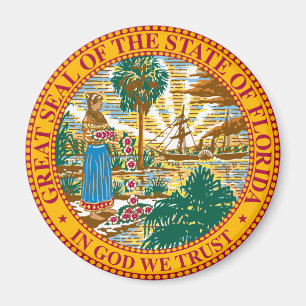 Íman Flórida Crest Magnet