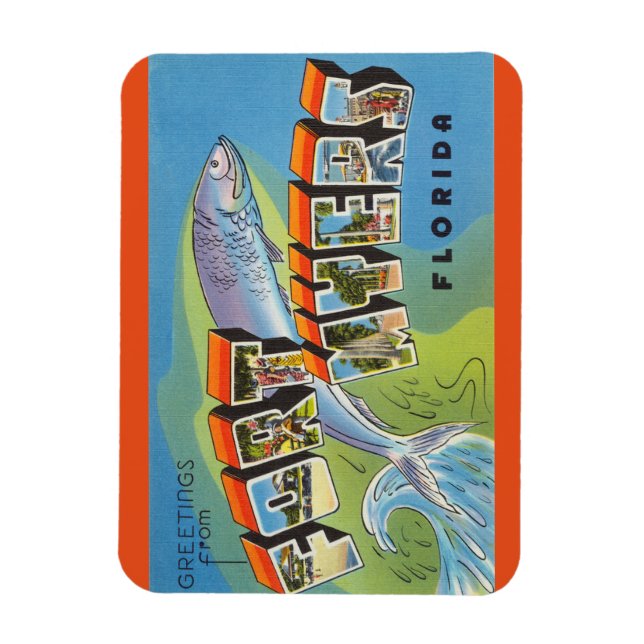 Íman Flórida, Fort Myers Magnet (Vertical)